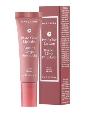 Naturium Phyto-Glow Lip Balm Gloss in Petal
